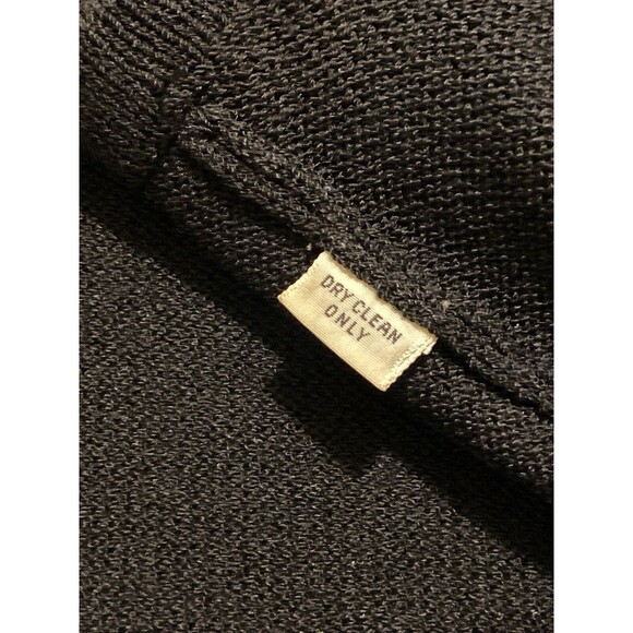 St. John Separates Womens M Black Knit Tank Top Sleeveless Shell USA Vintage - Picture 6 of 9